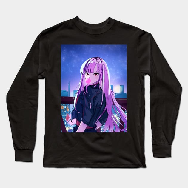 Mori Calliope Long Sleeve T-Shirt by  dwotea